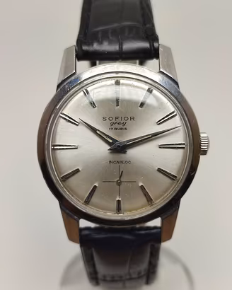 Sofior Grey 17 rubini, Incabloc