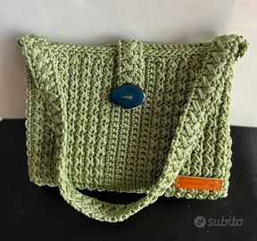 Borsa uncinetto fatta a mano