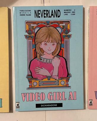 Manga Video Girl Ai 1-2-3 anni 1993