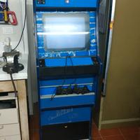 Cabinato videogames con PS2 a gettoniera e timer