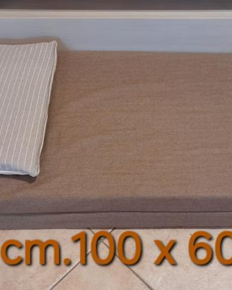 materassino cuccia cane cm. 100 X 60. H 15 cm.