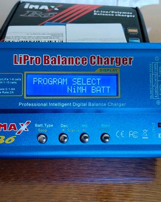 Caricabatterie per pile e batterie auto