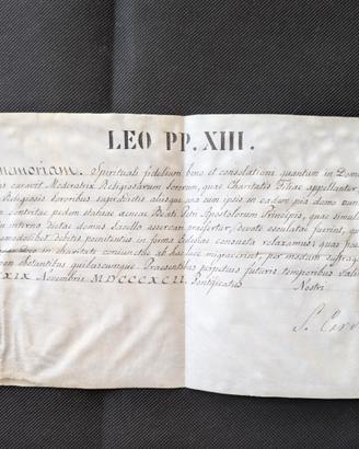  Breve pontificio di Leone XIII, 1892