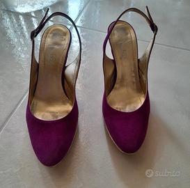 Scarpe decoltè slingbak  con cinturino posteriore 