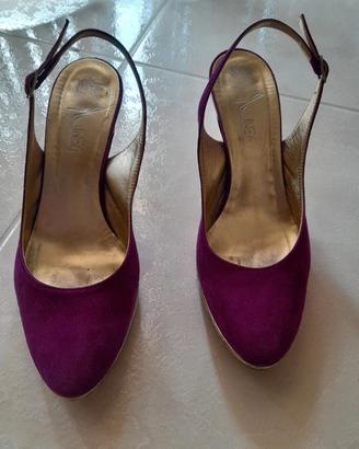 Scarpe decoltè slingbak  con cinturino posteriore 