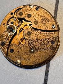 Orologio American Waltham Watch C
