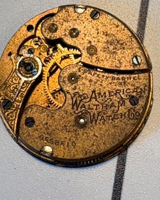 Orologio American Waltham Watch C