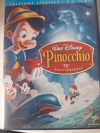 due DVD di pinocchio e nemo