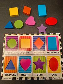 Melissa & Doug - Tavola forme e colori