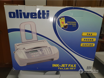 Olivetti fax lab 105 ink jet