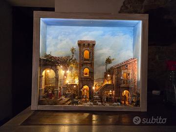 Presepi artigianali unici in bacheca 🎄