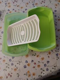 Tupperware contenitore con griglia