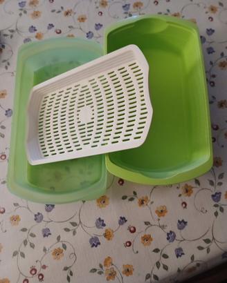Tupperware contenitore con griglia
