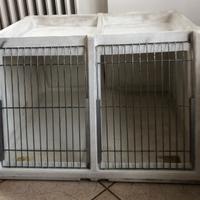 Kennel per cani con divisorio