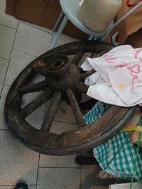 ruota di carro mediovale