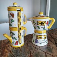 set completo in ceramica originale di Ischia