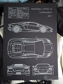 Blueprint Lamborghini Aventador