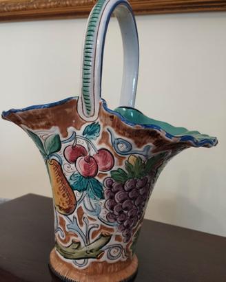 Vaso ceramica Deruta