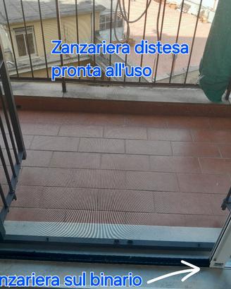 Zanzariera portafinestra 220€ leggerm. trattabili