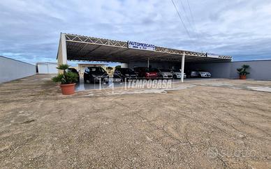 NUOVO PREZZO: Terreno commerciale adibito ad autos