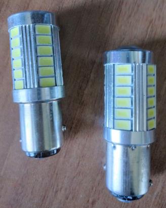 LAMPADINE LED 33 CHIP BIANCO NO ERR. 6 Nuove