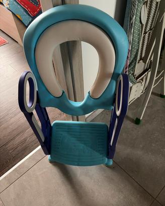 Scaletta con seduta WC bimbi