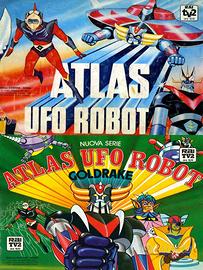 ALBUM FIGURINE ATLAS UFO ROBOT GOLDRAKE 1-2 SERIE