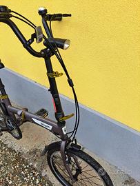 bicicletta btwin con tre manubri