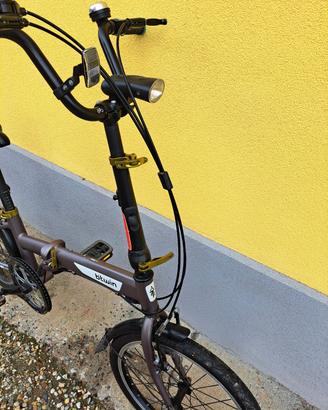 bicicletta btwin con tre manubri