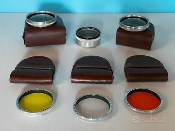 5 filtri originali Bay III per Rolleiflex 2,8F