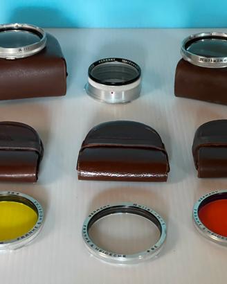 5 filtri originali Bay III per Rolleiflex 2,8F