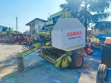 Rotopressa Claas variant 280 Roto cut senza piedin