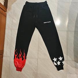 Vision of Super Joggers Neri Flames & Stars