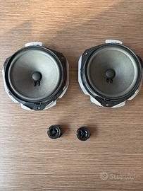 Set casse  woofer e tweeter fiat