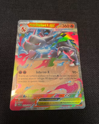 Carta Pokémon Mega Charizard X Ex PFL IT 013/094
