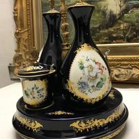 Antiquariato -70% Portacondimenti In Porcellana