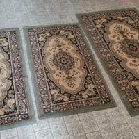 set di 3 tappeti