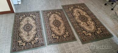 set di 3 tappeti