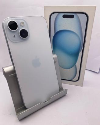 Iphone 15 azzurro celeste 128GB + Samsung Tan 7