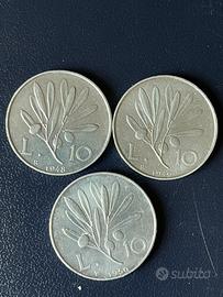 Dieci lire ulivo