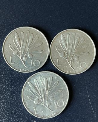 Dieci lire ulivo