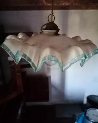 Lampadario a fazzoletto anni 40