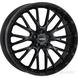 MAK Speciale - Glossy Black - 8.5x19 / 5 fori / ET