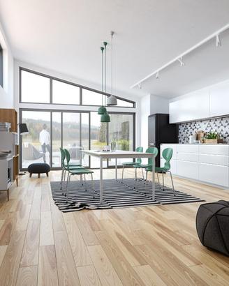 Stock parquet prefiniti produzione europea