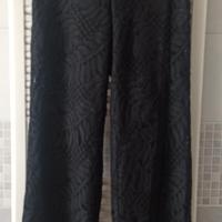 pantaloni in pizzo