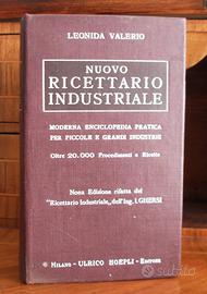 Nuovo ricettario industriale  di Leonida Valerio