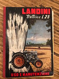 Landini Trattrice L 25 - Uso e Manutenzione