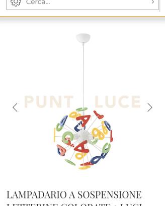 Lampadario Cameretta Bambini 