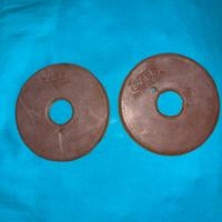 Rosette a coppia in gomma