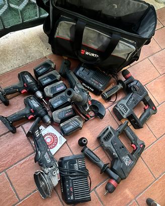 Attrezzi da lavoro per edilizia